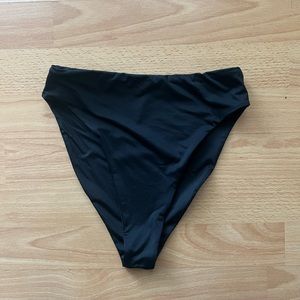 437 swim black Aubrey II bikini bottoms
